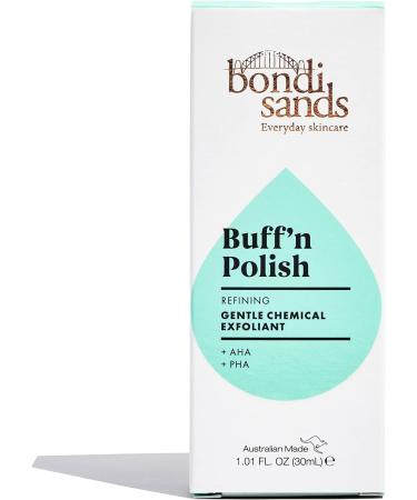 Bondi Sands Buff N Polish Exfoliant 30ml with Cherry Blossom | Gentle Chemical Exfoliant for Sensitive Skin | Vegan & Cruelty-Free - Buy Online on GoSupps.com