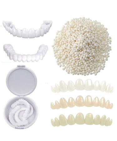 Dentures  Braces  Incisor Stickers  DIY Temporary Dental Restoration Kit Combo  Snap-On Veneers  Mouldable Dentures Multiple Options Fill to Repair Missing and Broken Teeth Painless No Drilling.