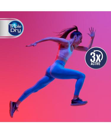 Triple Dry Antiperspirant Roll-On Fresh Deodorant Roller Against Strong Sweating Antibacterial Deodorant for 100 Hours Protection - Fresh Scent - 50 ml - Buy Online on GoSupps.com