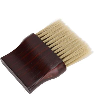Qukaim Neck Duster Brush Professional Barber Neck Duster Brush with Solid Wood Handle Soft Neck Cleaning Brush for Hair Cutting Salon Tool - Buy Online on GoSupps.com
