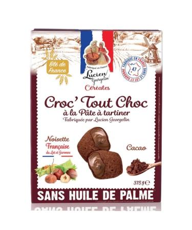 G n rique Lucia Georgelin - Lucien Georgelin Croc All Chocolate 375 g - Lot of 3