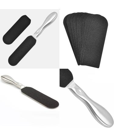 lurora2021 1 Piece Callus Remover Foot File Replacement Sandpaper Foot File Callus File Foot Callus Plane with 12 Sheets Sandpaper Helps Remove Dead Skin and Callus - Buy Online on GoSupps.com