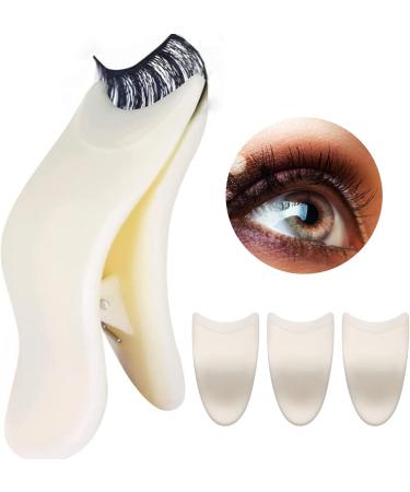 Lash Buddy Lash Applicator Tool False Lash Applicator Tool Easy to Use Lash Tweezer False Lash Clip Applicator for Beginners Easy Eye Lash Holder Tweezers Plastic Portable Remover Clip(#1) - Buy Online on GoSupps.com