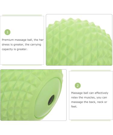 Beavorty Neck Massage Device - 2 Piece Peanut Massage Ball & Roller for Myofascial Muscle Relaxation - Acupuncture Foot Massager - Buy Online on GoSupps.com