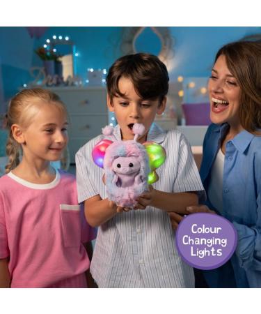 Curlimals Flutter Wonders Bella Bear: Interactive Plush Butterfly with 100+ Sounds, Movements & Lights | Age 3 - Buy Online on GoSupps.com