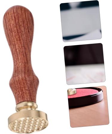 HAPINARY 1pc Dispensing Plate Tool Eye Shadow Seal Espresso Tools Eyeshadow Pressing Copper Copper Head 1 count (Pack of 1) Golden - Buy Online on GoSupps.com