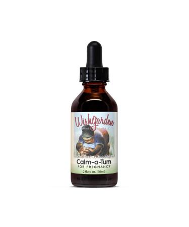 WishGarden Herbs Calm-a-Tum Morning Sickness Support - All-Natural Herbal Morning Sickness Support Supplement with Peppermint Leaf & Cardamom First Trimester Support for Pregnant Women 2oz 2 Fl Oz (Pack of 1)