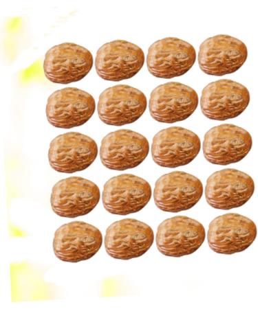 60 Pcs Walnut Photo Props Walnut Props Photo Props Walnut Faux Fruit Walnut Toy Artificial Nut Artificial Food Walnut Ornament Decor Models Walnut Model Birthday Present Red Dates As Shownx3pcs mediumx3pcs - Buy Online on GoSupps.com