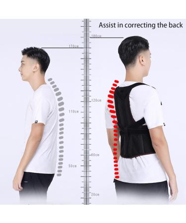 Adjustable Back Bandage for Men Women & Children - Complete Lumbar Support for Back Pain Relief | Black Medium - Buy Online on GoSupps.com
