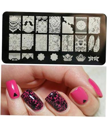 Beaupretty Nail Stamping Plates for art art tool para u as s decorating polish manicure art decoration Art Stamp die Nail Art Stamper - Buy Online on GoSupps.com