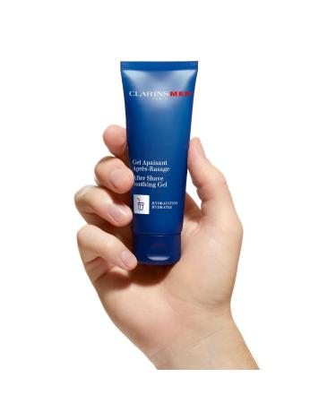 CLARINS MEN After Shave Soothing Gel | Hydrating Gel for Irritated Skin | Soothes Razor Burn & Moisturizes | Refreshes & Softens Beard | All Skin Types | 2.5 oz - Buy Online on GoSupps.com