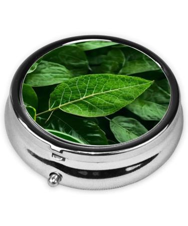 Green Leaf Natureround Pill Box - 3 Compartment Travel Organizer for Vitamins & Medications - Buy Online on GoSupps.com
