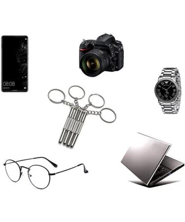 NUTJAM 120 PCS Eyeglass Repair Kit - Universal Tool for Glasses, Sunglasses, Jewelry, Watches - Includes Tiny Screws, Nuts, Screwdrivers for Precision Repair - Buy Online on GoSupps.com