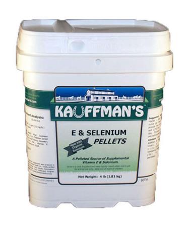 Dbc Agricultural Prdts Kauffmans FG-KAHI-100371 Vitamin E & Selenium Pellets - 4 lbs - Case of 6