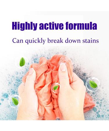 Graceful Stain Remover Active Enzymatic Laundry Cleaning Clothes Oil Stain Remover White Shirt Guardian (2PCS) - Buy Online on GoSupps.com