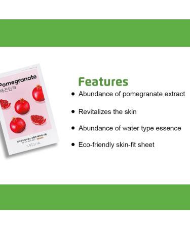 Missha Airy Fit Pomegranate Sheet Mask 19g - Buy Online on GoSupps.com