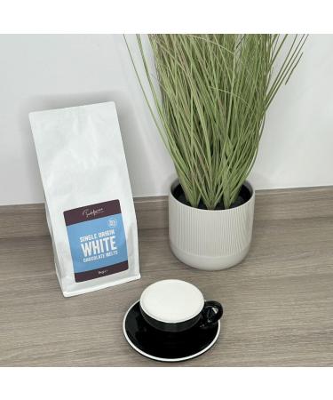 Indulgence Collection White Chocolate Melts 1kg - 30% Cocoa Hot Chocolate Buttons for Quick and Luxurious White Hot Chocolate Drink - Single Origin White Chocolate Buttons in Resealable Bag - Buy Online on GoSupps.com