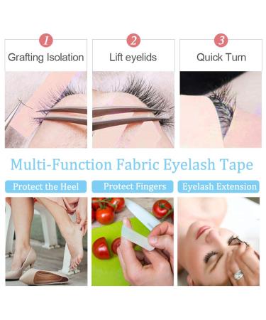 6 Rolls Eyelash Extension Tape - Micropore Adhesive Lash Tape (0.5 Inch x 10 Yards Blue) for Isolation & Application | Ebanku - Buy Online on GoSupps.com