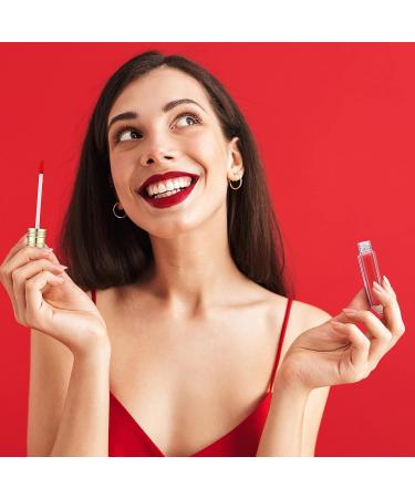 28-Piece Lip Gloss Tube Set: Ice Cream, Pencil, and Lollipop Shaped Containers with Mini Funnels - Buy Online on GoSupps.com