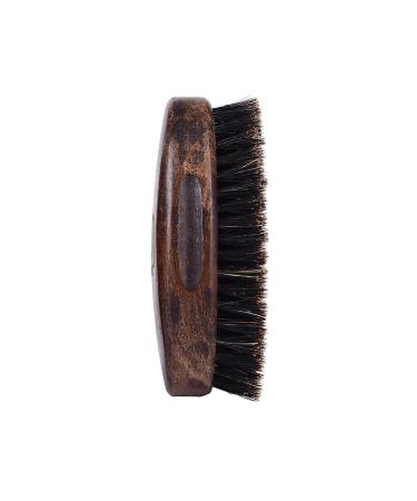 Bestalice Wild Boar Bristle Beard Brush Set - 2 Pieces Black Wooden Handle for Fur Care & Softening Face Hair Classic Walnut Style - Buy Online on GoSupps.com