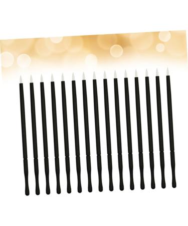 SOESFOUFU Makeup Eye Wands 50pcs Eyeliner with Brush Applicator White Eye Makeup Tools Eyeliner Brush Disposable Wand 10*0.5cm White - Buy Online on GoSupps.com