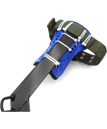 Tree Climbing Spike Set - Adjustable Safety Belt with Lanyard Rope and Rescue Gear - Blue Color - ET-OUTDOOR002-RAW - Buy Online on GoSupps.com
