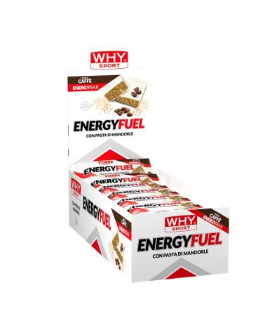 WHY SPORT WHY SPORT Energy Fuel Energy Bar Gusto Caf with Marzipan 30 g Box of 28 Bars