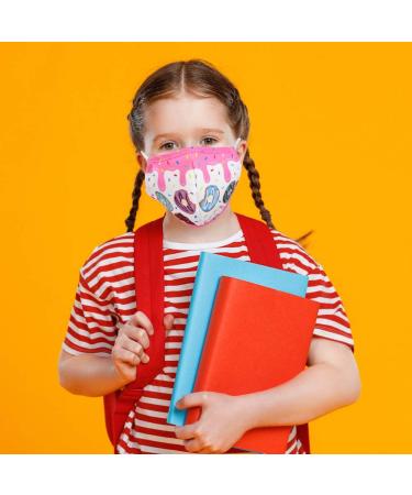 Buy CIKIShield Boys Adjustable Cloth Face Mask - Washable & Reusable UV Protection (Pack of 6) - White/Pink/Purple - International Shipping Available - Buy Online on GoSupps.com