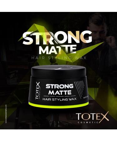 TOTEX Strong Matte Styling Wax 150ml | 24 Hours Soft Matte Effect | Ideal for a Natural Matte Hair Look | Maximum Control | Designed for Professionals - Buy Online on GoSupps.com