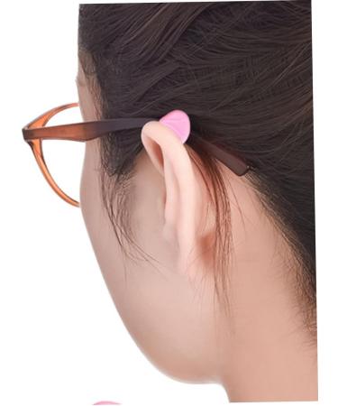 Osaladi 20 Pairs Anti-Slip Glasses Covers - Pink Tension Nerd Wax Frame Hooks & Mini Holders - Buy Online on GoSupps.com
