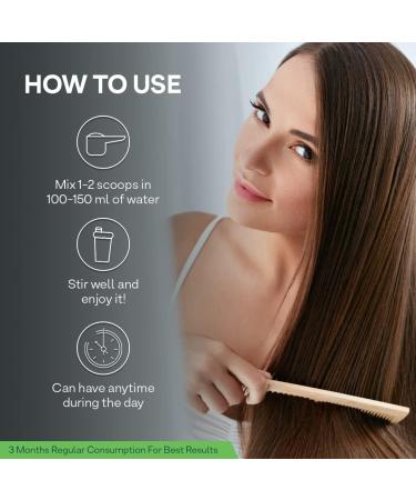 OZIVA Plant Based Biotin Powder for Hair Growth | Silica & Sesbania Agati | Clean & Vegan | 125g - Buy Online on GoSupps.com