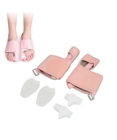 6-Piece Hallux Valgus Toe Separator Bunion Corrector Kit - Soft High Elasticity for Pain Relief & Foot Care - Buy Online on GoSupps.com