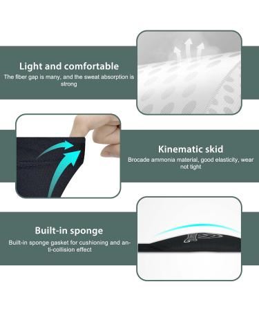 Volleyball Arm Protection Sleeves - 2 Pairs with Protective Pads & Thumb Hole for Men & Women | Forearm Training Accessories - Buy Online on GoSupps.com