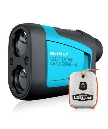 Mileseey Professional Laser Golf Rangefinder 660 Yards with Slope Compensation,0.55yard Accuracy,Fast Flagpole Lock,6X Magnification,Distance/Angle/Speed Measurement for Golf,Hunting