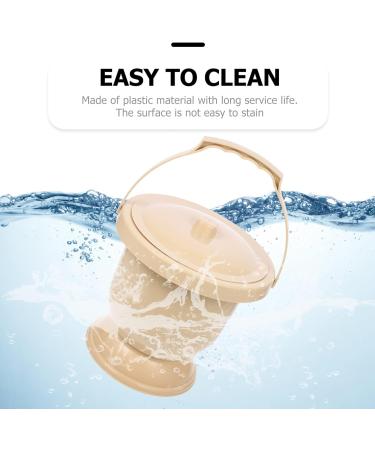 Zerodeko 1pc Female Urine Bottle - Portable Children s Toilet Pot for Travel & Home Use | Hospital Bed Pan & Urinal for Women - Khaki - Buy Online on GoSupps.com