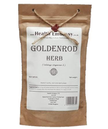 Goldenrod Herb Tea | Solidago Virgaurea L | Solidage Verge D'OR Herbe Tisane | Health Embassy (50g)