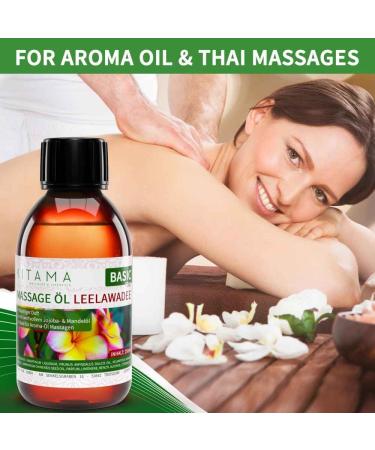 KitaMa Frangipani Massage Oil 5000ml - Aromatherapy Body Care Oil for Deep Relaxation - Thai Leelawadee Essence - Buy Online on GoSupps.com