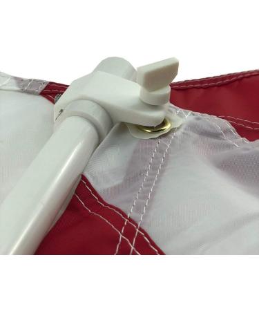 SPEARFISHING WORLD Dive Flag with Pole for Boat T-Top | Safety for Scuba, Freediving, and Snorkeling - Buy Online on GoSupps.com