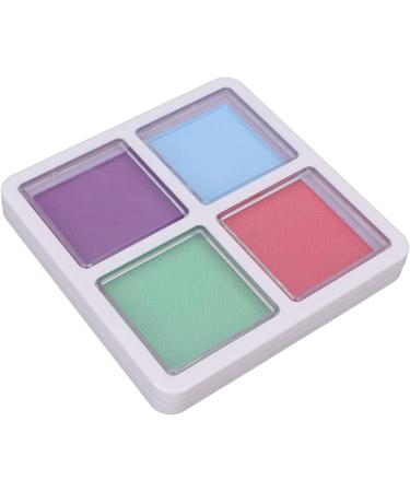  YIZISECCE Face and body paint 4 colors luminous matte long-lasting water-soluble makeup pigment for cosplay holidays 40g (type 2) - Buy Online on GoSupps.com