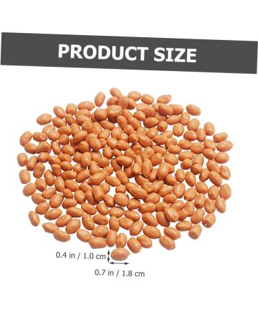ABOOFAN 2pcs 1 Simulation Peanut Simulated Nut Artificial Groundnut Kernels Fake Dried Fruits Imitation Peanut Adornment Scene Adornment Simulation Fake Fruit Fake Nut Model Corn Pvc - Buy Online on GoSupps.com