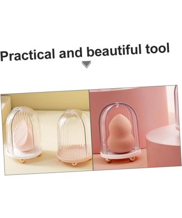 DOITOOL 1pc Beauty Egg Storage Box Beauty Egg Drying Rack Cosmetics Container Blending Sponge Makeup Organzier Travel Powder Puff Cosmetic Supplies Pctg White Make up Organizer 9.5x6.7cm White - Buy Online on GoSupps.com