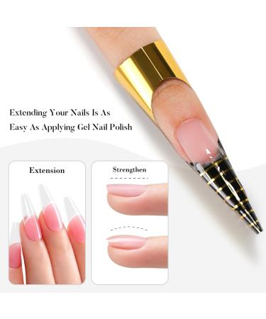AIMeili 8 in 1 Nail Polish Base Set | 6 Colors Builder Gel in a Bottle | 8ml Gel Nail Kit | International Shipping Available - Buy Online on GoSupps.com