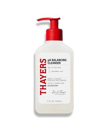 Thayers pH Balancing Daily Cleanser  Face Wash with Aloe Vera  Gentle and Hydrating Skin Care for Dry  Oily  or Acne Prone Skin  8 FL Oz. - Buy Online on GoSupps.com