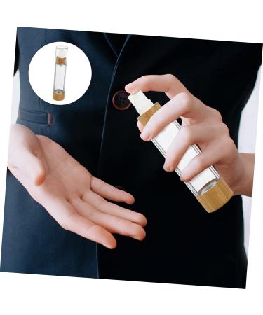 FOMIYES 1pc Bamboo Spray Bottle Cosmetics Lotion Pump Bottle Makeup Spray Bottle Cleaning Sprayer Bottle Cosmetic Dispenser Makeup Bottle Makeup Supply Abs Outdoor Perfume Bottle Travel 15.5x4.2x4.2cm Yellow - Buy Online on GoSupps.com