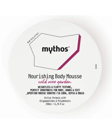 MYTHOS NOURISHING BODY MOUSSE WILD ROSE GARDEN 200 ML.