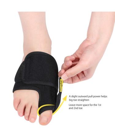 Bunion Corrector for Women & Men | Orthopedic Adjustable Soft Splints for Pain Relief & Hallux Valgus Correction - Buy Online on GoSupps.com