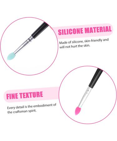 Hemoton 20 Pcs Silicone Eyeshadow Brush Lipstick Brush Applicator Lipstick Lip Applicator Plastic Handle 14.7x0.9cmx4pcs As Shownx4pcs - Buy Online on GoSupps.com