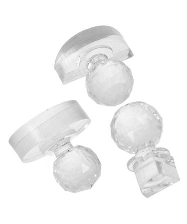 ULTECHNOVO Tampons Press s Pour Fard Paupi res Et Blush 3 Pi ces 1/4 Et 1/2 Multifonctionnels Outils De Pressage Cosm tique Adapt s Pour Maquillage Des Yeux Visage