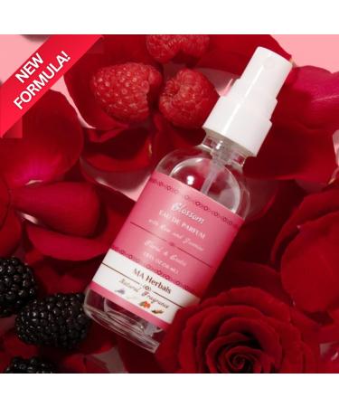 Blossom Women's Eau de Parfum | Fresh Aldehydic Floral Perfume with Red Rose Jasmine White Musk & Beeswax | Luxurious Long-Lasting Elegant Fragrance for Daily Wear | MA Herbals Natural Fragrance Blossom (Rose Jasmine Musk) - Buy Online on GoSupps.com