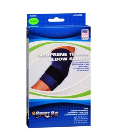 Scott Specialties Tennis Elbow Sleeve Neoprene Sport Aid Medium 0.22 Pound